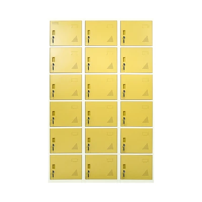 Gambar Masterspace Loker 18 Pintu - Kuning