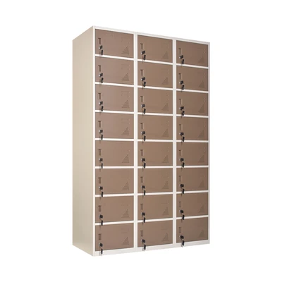 Gambar Masterspace Loker 24 Pintu - Cokelat