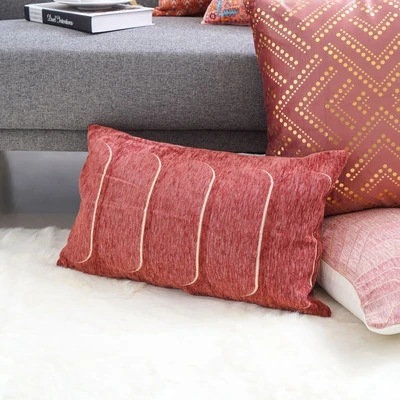 Gambar Informa Vibrant Heritage Sarung Bantal Sofa Polyester V2 30x50 cm - Pink