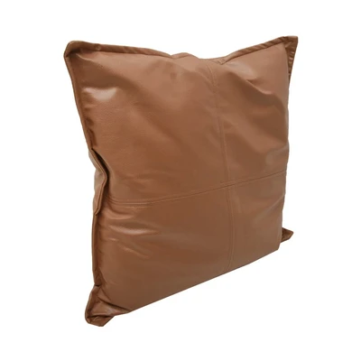 Gambar Informa Bantal Sofa Leather 50x50 cm - Cokelat Muda