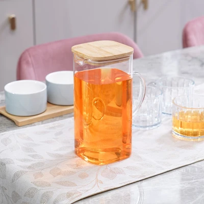 Gambar Appetite Horton Pitcher Dengan Tutup Kaca Transparan