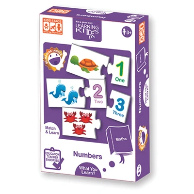 Gambar Kiddy Star Puzzle Learning Kids Numbers