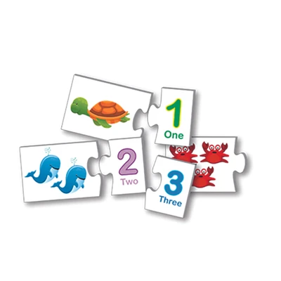 Gambar Kiddy Star Puzzle Learning Kids Numbers