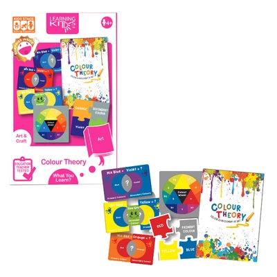 Gambar Kiddy Star Set Learning Kids Color Theory Puzzle