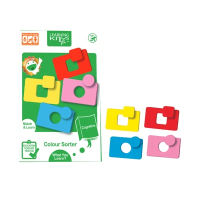 Gambar Kiddy Star Learning Kids Color Sorter Puzzle