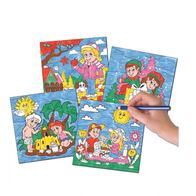 Gambar Kiddy Star Set Learning Kids Fun Coloring Puzzle