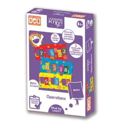 Gambar Kiddy Star Puzzle Learning Kids Operations - Mix