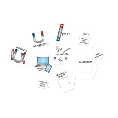 Gambar Kiddy Star Learning Kids Magnetic Puzzle