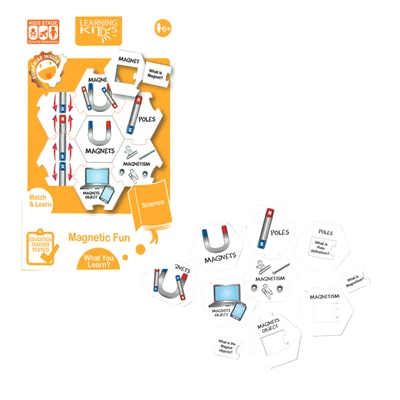 Gambar Kiddy Star Learning Kids Magnetic Puzzle