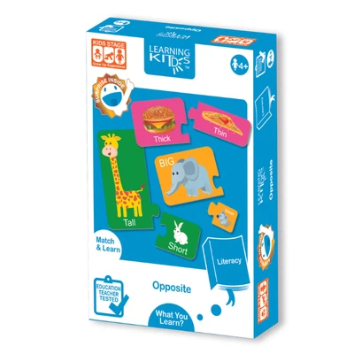 Gambar Kiddy Star Set Learning Kids Opposite Puzzle