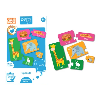 Gambar Kiddy Star Set Learning Kids Opposite Puzzle