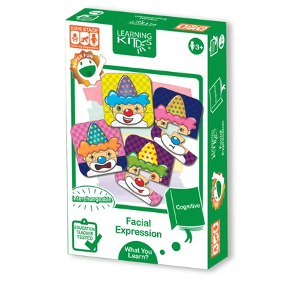 Gambar Kiddy Star Set Learning Kids Facial Expression Puzzle