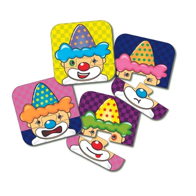 Gambar Kiddy Star Set Learning Kids Facial Expression Puzzle