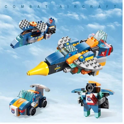 Gambar Bricks Kingdom Set 87 Pcs Variety Fighter Speed