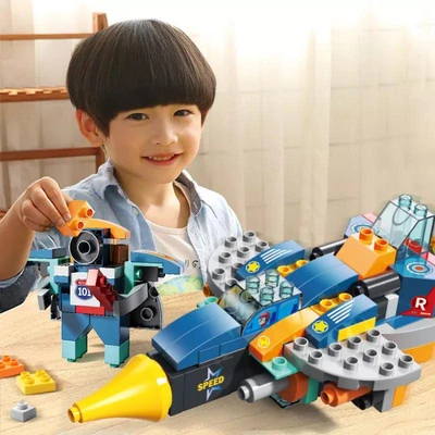 Gambar Bricks Kingdom Set 87 Pcs Variety Fighter Speed