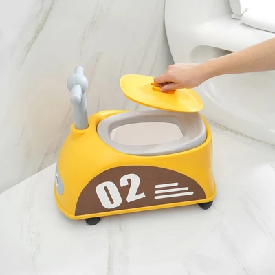 Gambar Fosa Potty Seat Anak New Car - Kuning