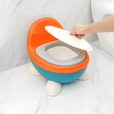 Gambar Fosa Potty Seat Dengan Dudukan Kulit Polyurethane