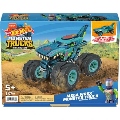 Gambar Mega Construx Diecast Mobil Bricks Wrex Monster Truck