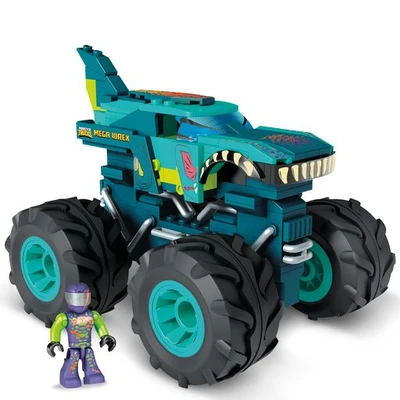 Gambar Mega Construx Diecast Mobil Bricks Wrex Monster Truck