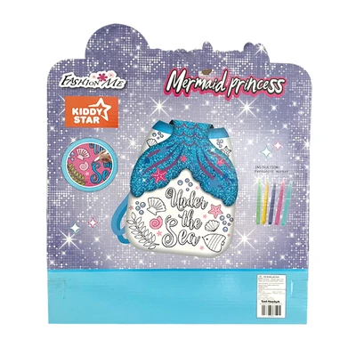 Gambar Kiddy Star Tas Ransel Anak Mermaid Princess