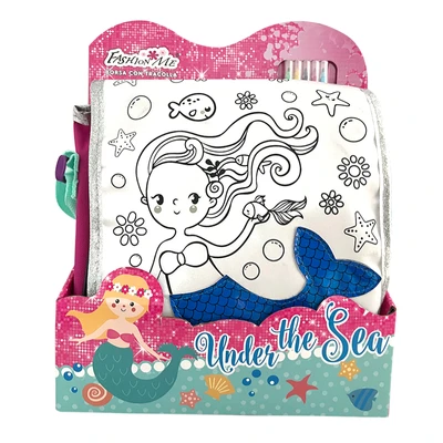 Gambar Kiddy Star Tas Selempang Anak Mermaid Under The Sea