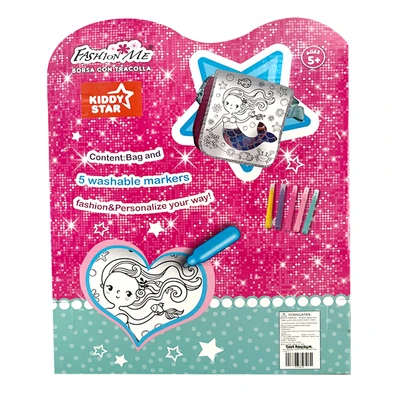 Gambar Kiddy Star Tas Selempang Anak Mermaid Under The Sea