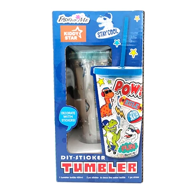 Gambar Kiddy Star Set Dinosaur Cups - Biru