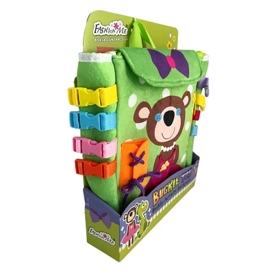 Gambar Kiddy Star Tas Ransel Anak Buddy Activity Brown Bear