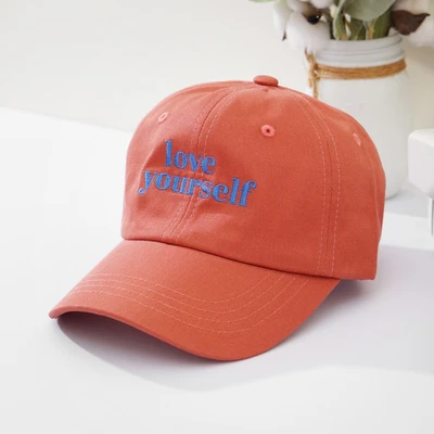 Gambar Ataru Topi Baseball Love Yourself - Pink