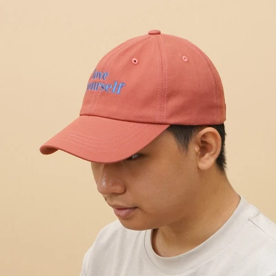 Gambar Ataru Topi Baseball Love Yourself - Pink