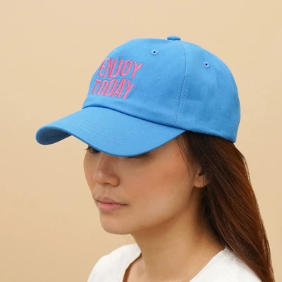 Gambar Ataru Topi Baseball Enjoy Today - Biru