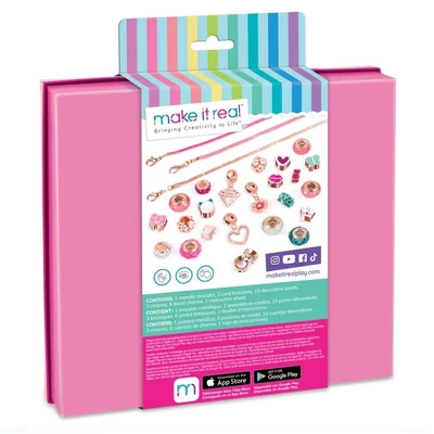 Gambar Make It Real Halo Charms Bracelet Think Pink