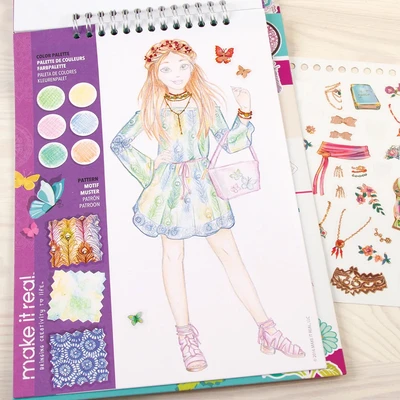 Gambar Make It Real Set Sketcbook Blooming Creativity 3202