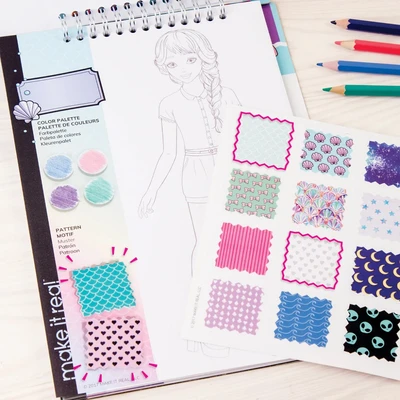 Gambar Make It Real Set Sketchbook Pastel Pop