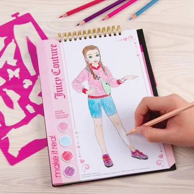 Gambar Make It Real Juicy Couture Fashion Sketchbook
