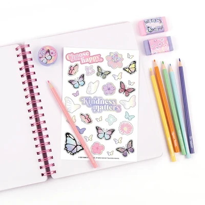 Gambar Make It Real Set All In 1 Sketching Book Butterfly