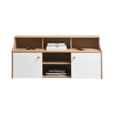 Gambar Informa 117.8x35x53 Cm Macca Kabinet Dinding - Putih Oak