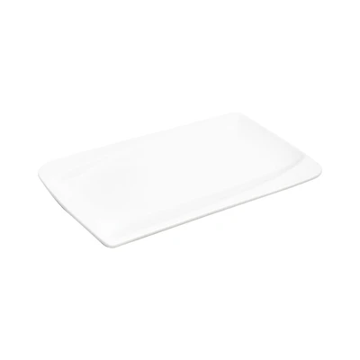 Gambar Appetite Tyna Piring Saji Rectangle Bone China 25.4 cm - Putih