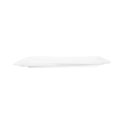 Gambar Appetite Tyna Piring Saji Rectangle Bone China 25.4 cm - Putih