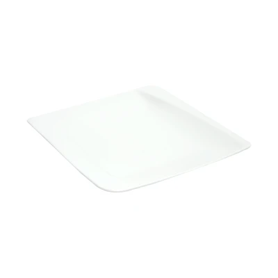 Gambar Appetite 21.6 cm Tatum Piring Saji Rectangle Bone China - Putih