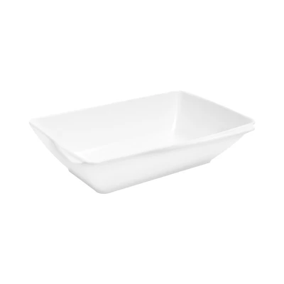 Gambar Appetite Tilly Mangkuk Saji Keramik Bone China Rectangle 25.4 cm - Putih