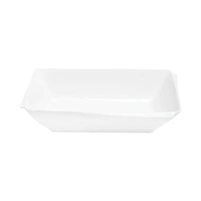 Gambar Appetite Tilly Mangkuk Saji Keramik Bone China Rectangle 25.4 cm - Putih