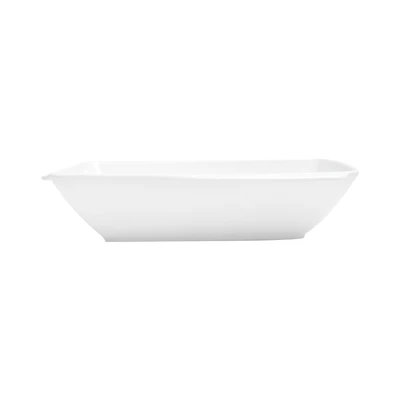 Gambar Appetite Tilly Mangkuk Saji Keramik Bone China Rectangle 25.4 cm - Putih