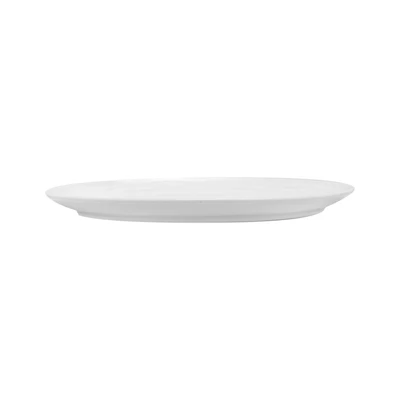 Gambar Appetite Tina Piring Saji Oval Bone China 25.4 cm - Putih