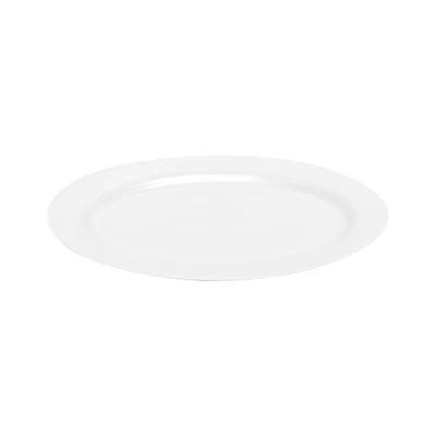 Gambar Appetite Tova Piring Saji Oval Bone China 25.4 cm - Putih