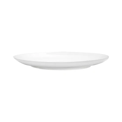 Gambar Appetite Tierra Piring Saji Round Keramik 20.4 cm - Putih