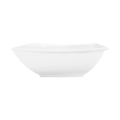 Gambar Appetite Teylin Mangkuk Saji Keramik Square 17.8 cm - Putih