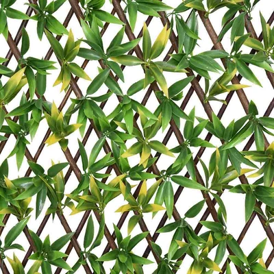 Gambar Cc Grass Tanaman Artifisial Pagar Podocarpus Nagi 200x100 cm - Hijau