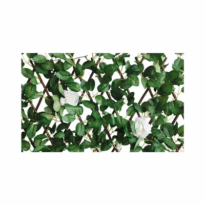 Gambar Cc Grass Tanaman Artifisial Pagar Rose 200x100 cm - Putih