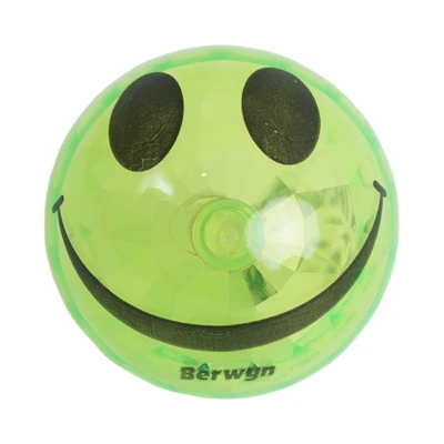 Gambar Berwyn 7.5 cm Mainan Lightup Bouncy Ball Smilley Random